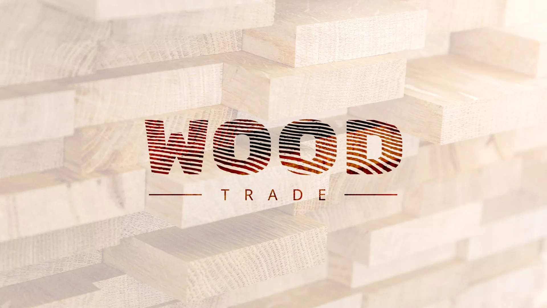 Разработка логотипа для компании «Wood Trade» в Кондопоге