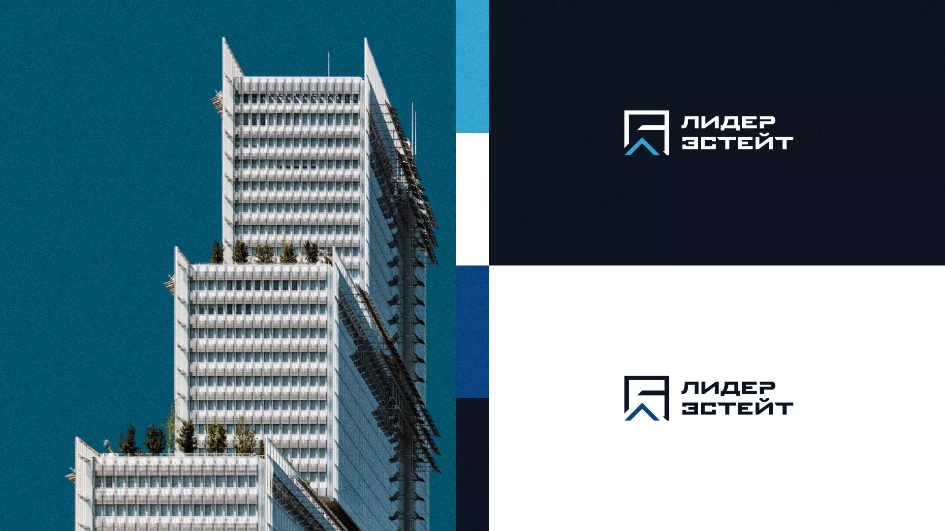 Разработка логотипа агентства недвижимости «Лидер Эстейт» в Кондопоге