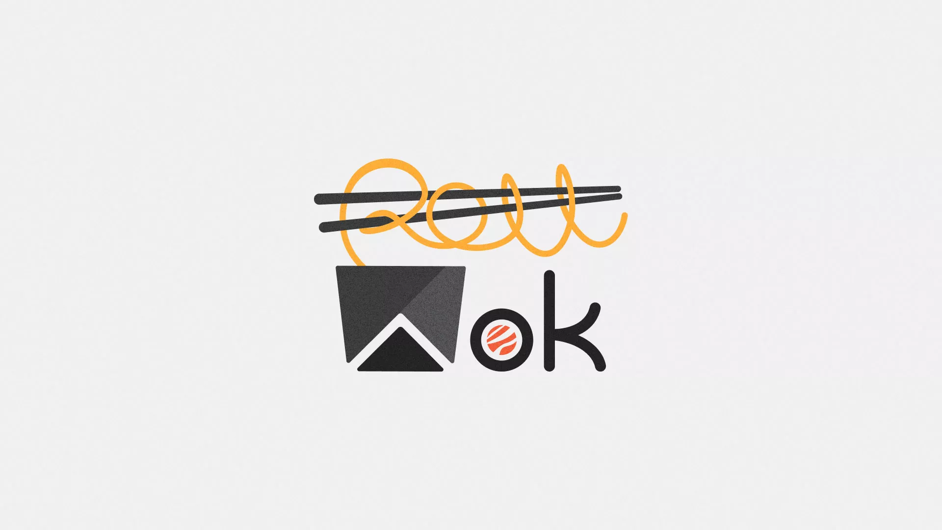 Разработка логотипа в Кондопоге для суши-бара «Roll Wok Club» Разработка логотипа в Кондопоге для суши-бара «Roll Wok Club»